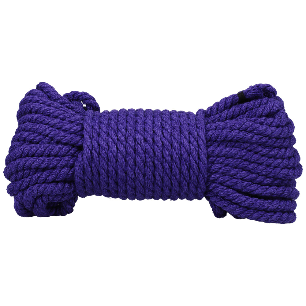Merci Bind & Tie 6mm Hemp Bondage Rope 50 Feet Violet | 782421089429 | Available at EroticWarehouse.com