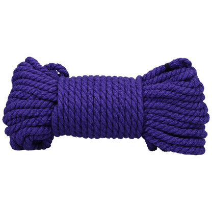 Merci Bind & Tie 6mm Hemp Bondage Rope 50 Feet Violet | 782421089429 | Available at EroticWarehouse.com