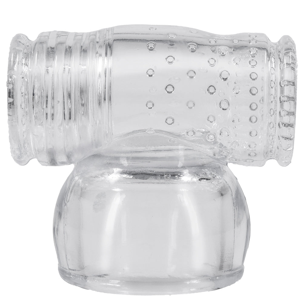 Merci Cock Stroker Wand Attachment Clear | 782421089726 | Available at EroticWarehouse.com