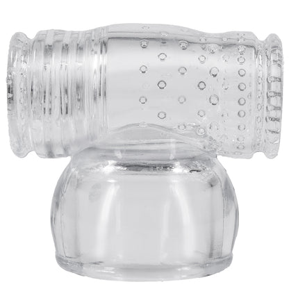 Merci Cock Stroker Wand Attachment Clear | 782421089726 | Available at EroticWarehouse.com