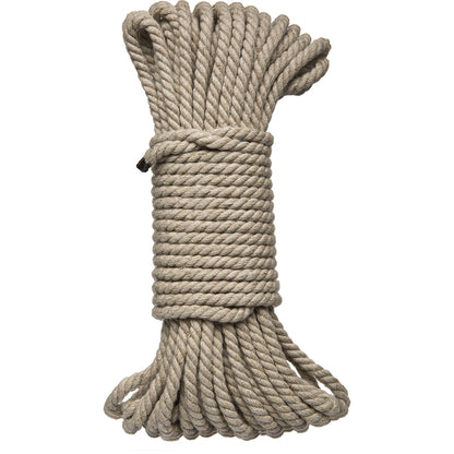 Merci Bind & Tie 6mm Hemp Bondage Rope 50 Feet Natural | 782421089849 | Available at EroticWarehouse.com