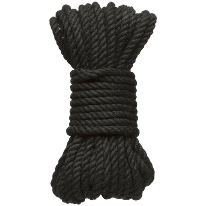 Merci Bind & Tie 6mm Hemp Bondage Rope 30 Feet Black | 782421089856 | Available at EroticWarehouse.com