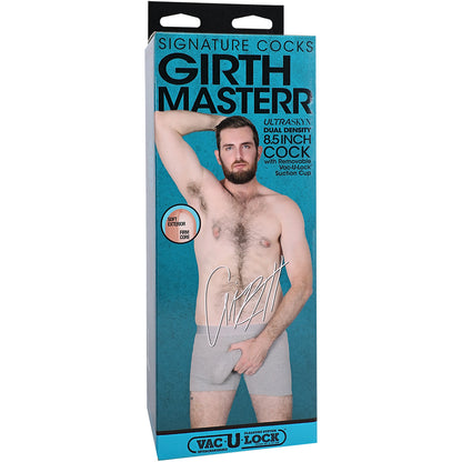 Signature Cocks Girthmasterr 8.5'' Ultraskyn Cock With Removable Vac-U-Lock Suction Cup Vanilla | 782421091255 | Available at EroticWarehouse.com