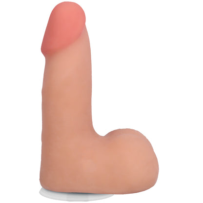 The Realistic Cock Ultraskyn 5" With Balls Vanilla | 782421091538 | Available at EroticWarehouse.com