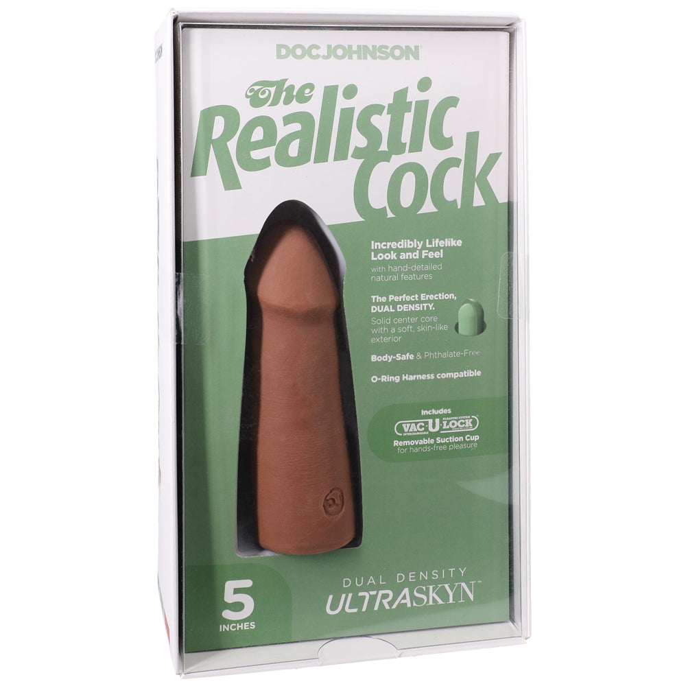 The Realistic Cock Ultraskyn 5" Caramel | 782421091682 | Available at EroticWarehouse.com