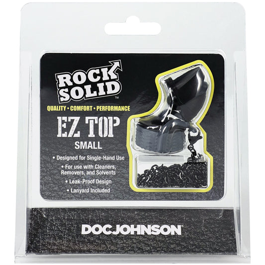 Rock Solid EZ Top Small Grey, Black | 782421091774 | Available at EroticWarehouse.com