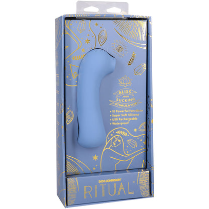 Ritual Bliss Rechargeable Blue | 782421091958 | Available at EroticWarehouse.com