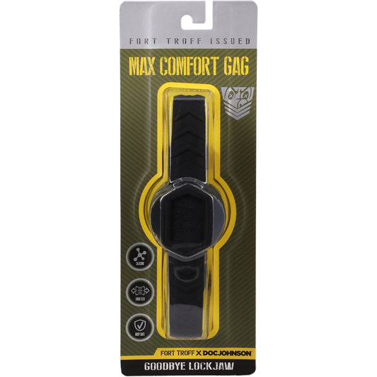 Fort Troff Max Comfort Gag Black | 782421093242 | Available at EroticWarehouse.com