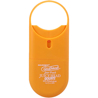Goodhead Juicy Head Dry Mouth Spray To-Go Sour Peach 0.30 oz. | 782421093471 | Available at EroticWarehouse.com