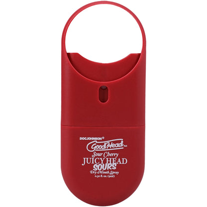Goodhead Juicy Head Dry Mouth Spray To-Go Sour Cherry 0.30 oz. | 782421093495 | Available at EroticWarehouse.com