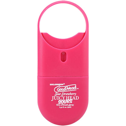 Goodhead Juicy Head Dry Mouth Spray To-Go Sour Strawberry 0.30 oz. | 782421093600 | Available at EroticWarehouse.com