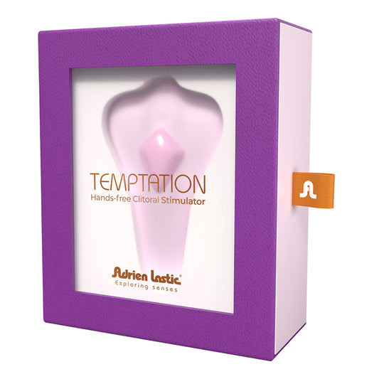 Adrien Lastic Temptation Hands-Free Clitoral Stimulator Pink | 782421093730 | Available at EroticWarehouse.com