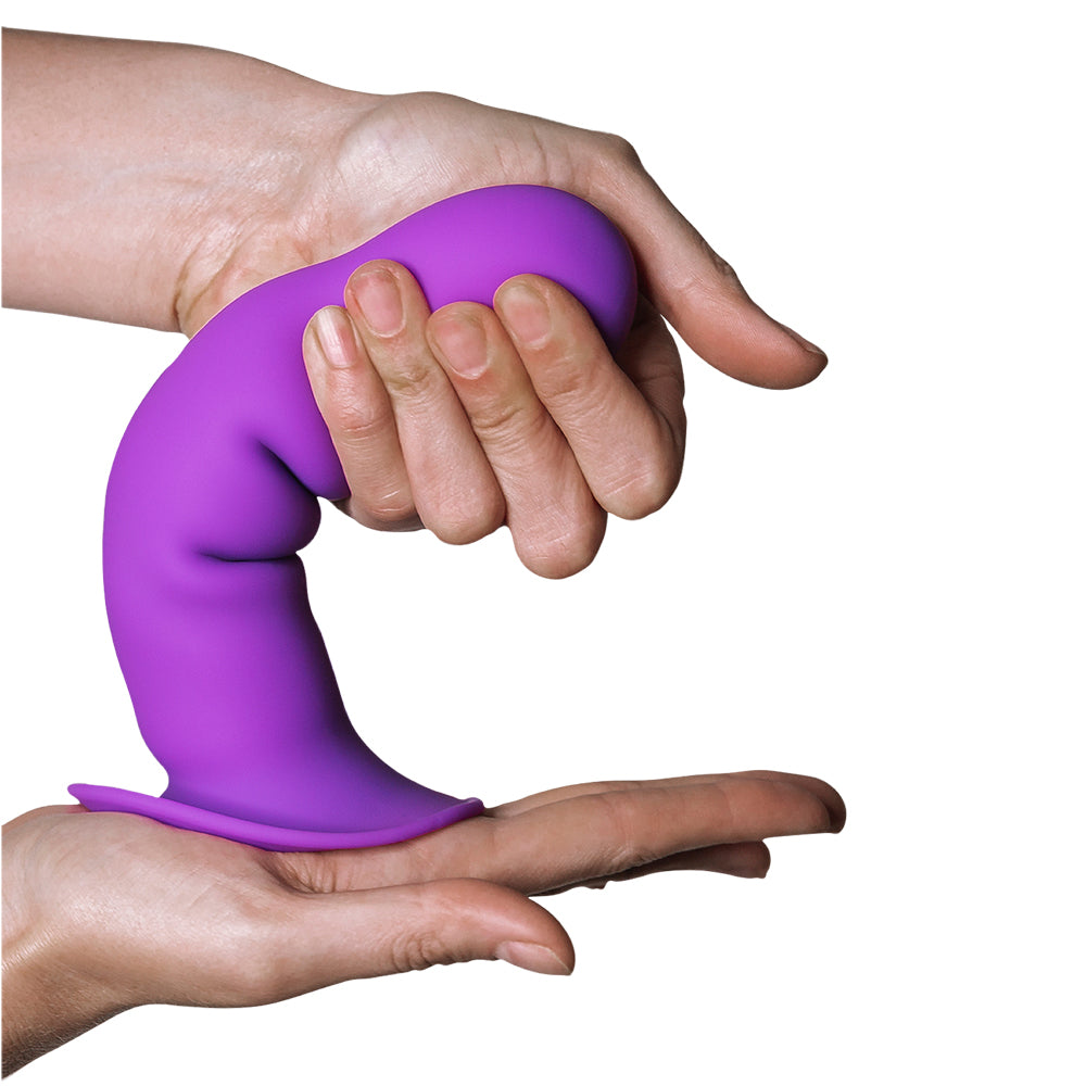 Adrien Lastic Hitsens 3 Dual Density Silicone Dildo Purple | 782421093761 | Available at EroticWarehouse.com
