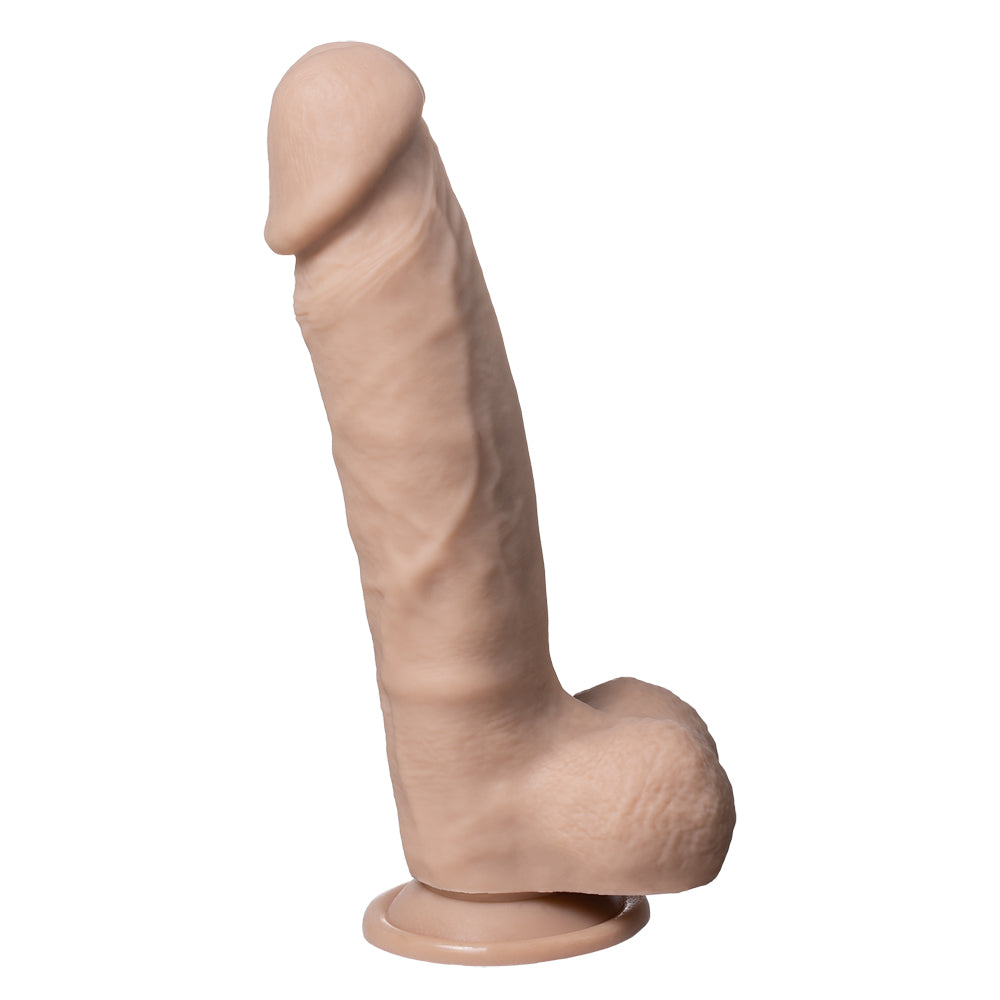 Silex-D Real Skin Model 1 8" Vanilla | 782421094010 | Available at EroticWarehouse.com