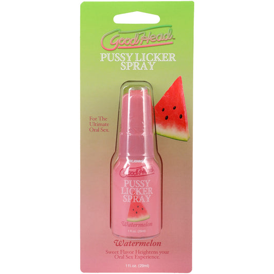 Goodhead Pussy Licker Spray Watermelon 1 oz. | 782421094829 | Available at EroticWarehouse.com
