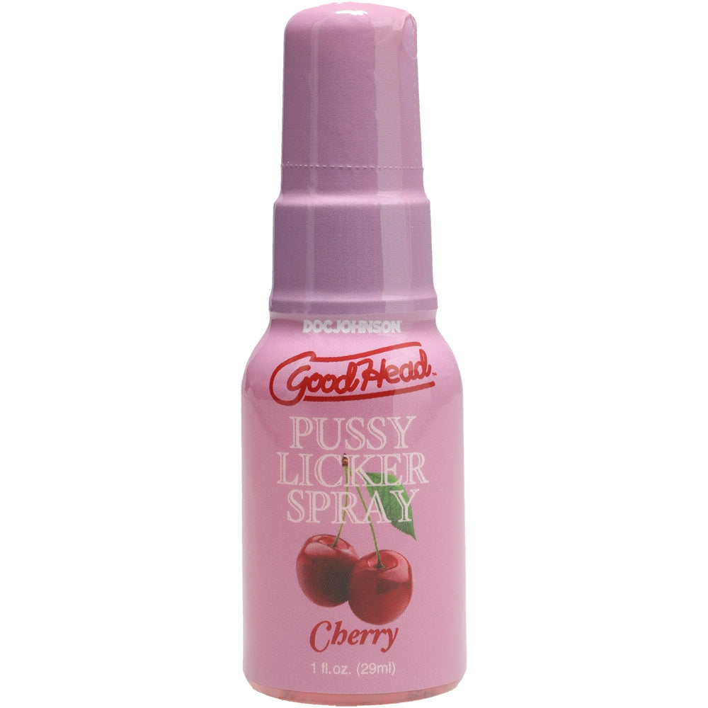 Goodhead Pussy Licker Spray Cherry 1 oz. | 782421094836 | Available at EroticWarehouse.com