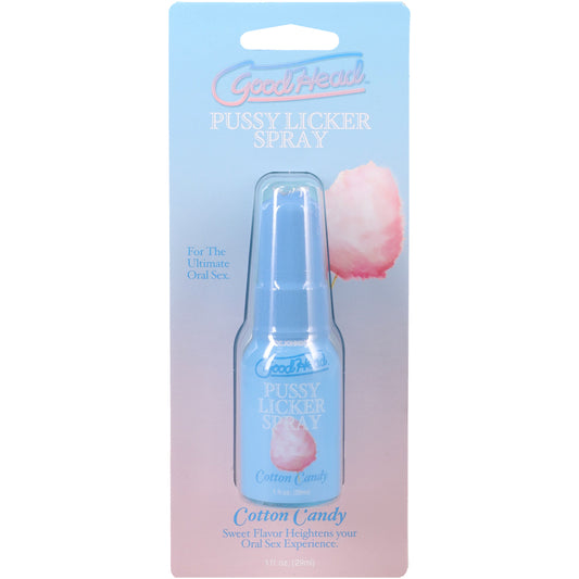 Goodhead Pussy Licker Spray Cotton Candy 1 oz. | 782421094850 | Available at EroticWarehouse.com