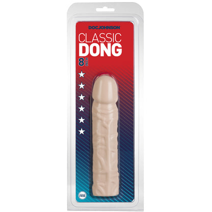 Classic Dong - 8" White | 782421100209 | Available at EroticWarehouse.com