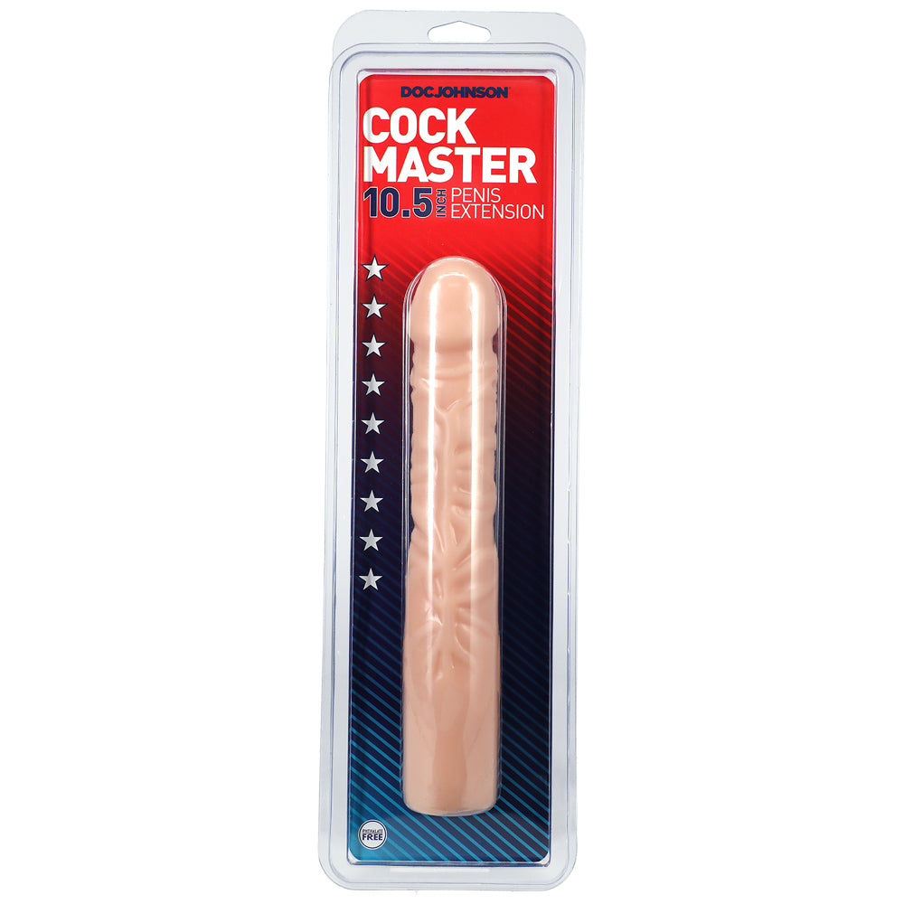 Cock Master - 10.5" Penis Extension White | 782421116309 | Available at EroticWarehouse.com