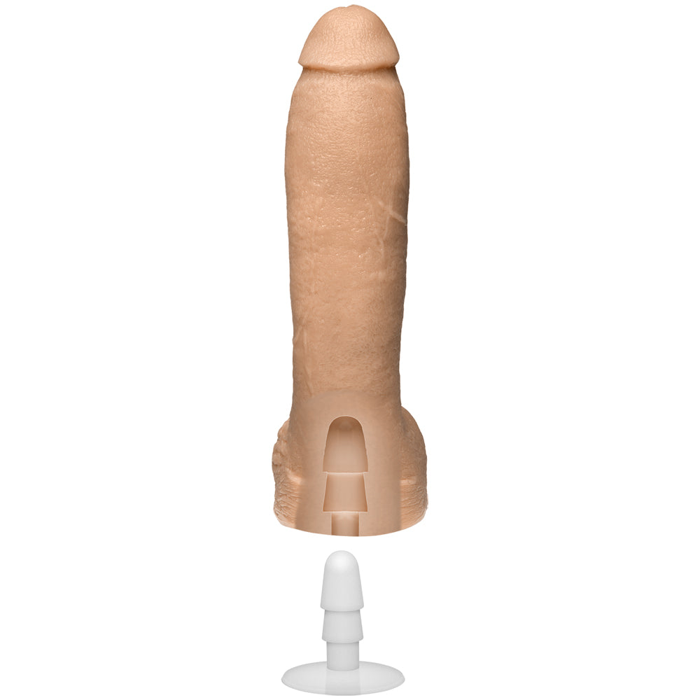 Signature Cocks - Jeff Stryker Realistic Cock with Removable Vac-U-Lock Suction Cup - Vanilla | 782421122409 | Available at EroticWarehouse.com