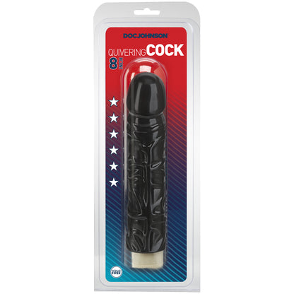 Quivering Cock - 7" Black | 782421134204 | Available at EroticWarehouse.com