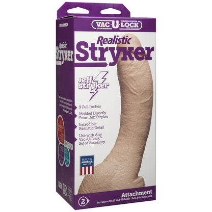 Vac-U-Lock - Realistic Stryker Vanilla | 782421156206 | Available at EroticWarehouse.com