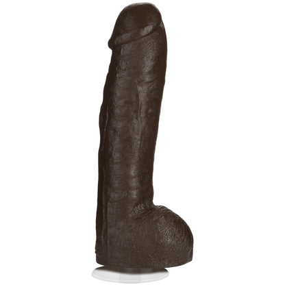 Signature Cocks Bam Huge 13" Realistic Cock with Removable Vac-U-Lock Suction Cup Chocolate | 782421436001 | Available at EroticWarehouse.com