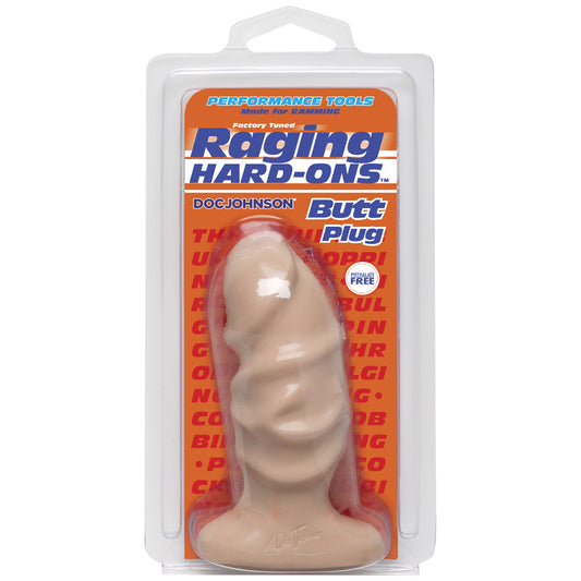 Raging Hard-Ons - Butt Plug White | 782421472702 | Available at EroticWarehouse.com