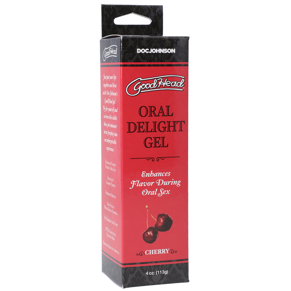 Goodhead - Oral Delight Gel - Wild Cherry | 782421501501 | Available at EroticWarehouse.com