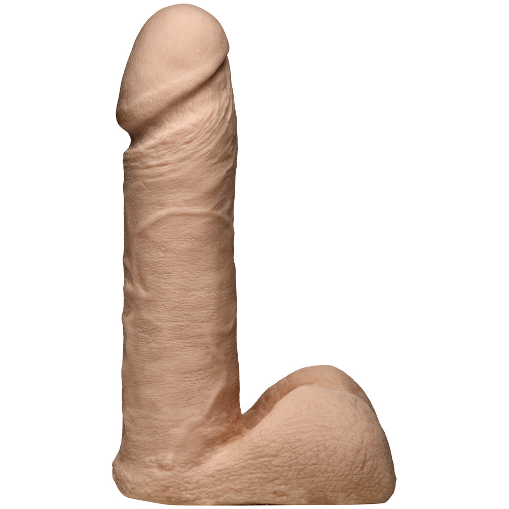 Vac-U-Lock - 7" Ultraskyn Cock - With Ultra Harness Vanilla | 782421506001 | Available at EroticWarehouse.com
