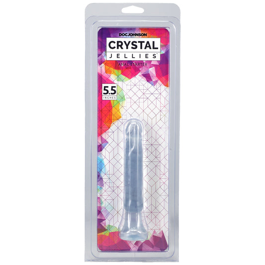 Crystal Jellies - Anal Delight - 5" Clear | 782421509408 | Available at EroticWarehouse.com