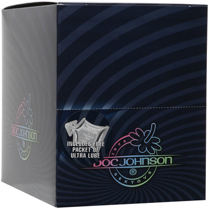 ULTRASKYN Quickie To Go - Display - 12 Pieces - White | 782421554200 | Available at EroticWarehouse.com