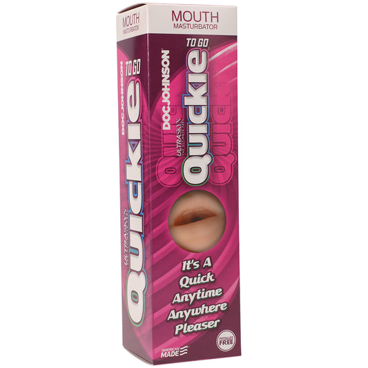 ULTRASKYN Quickie To Go - Mouth - Vanilla | 782421554309 | Available at EroticWarehouse.com
