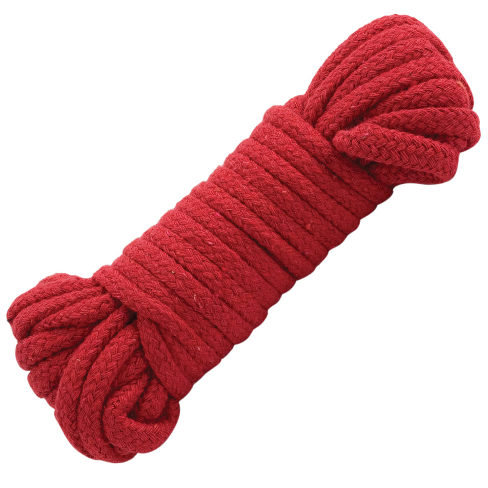 Japanese Style Bondage Rope Red | 782421566104 | Available at EroticWarehouse.com