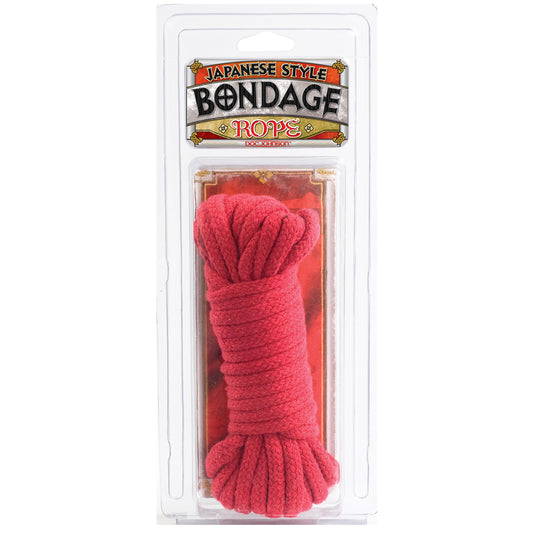Japanese Style Bondage Rope Red | 782421566104 | Available at EroticWarehouse.com