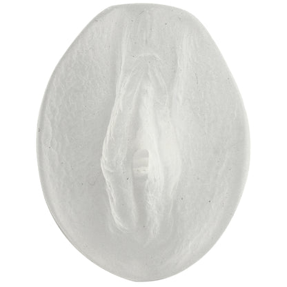 Palm Pal - ULTRASKYN - Pussy - Frosted Clear - Clear | 782421606114 | Available at EroticWarehouse.com