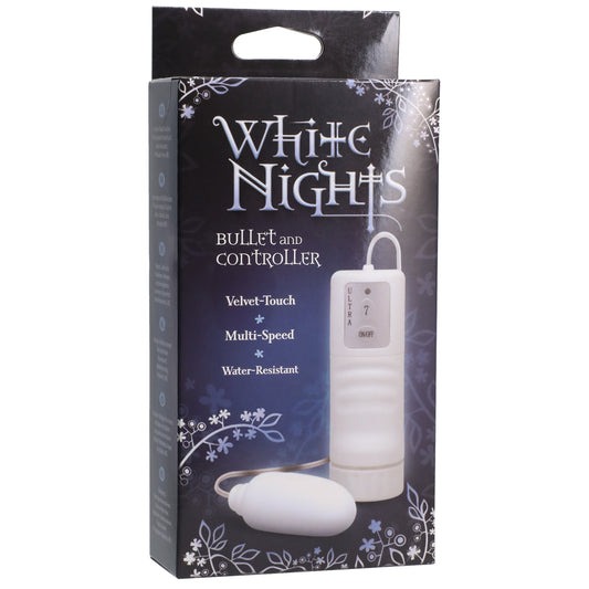 White Nights - Bullet & Controller White | 782421671112 | Available at EroticWarehouse.com