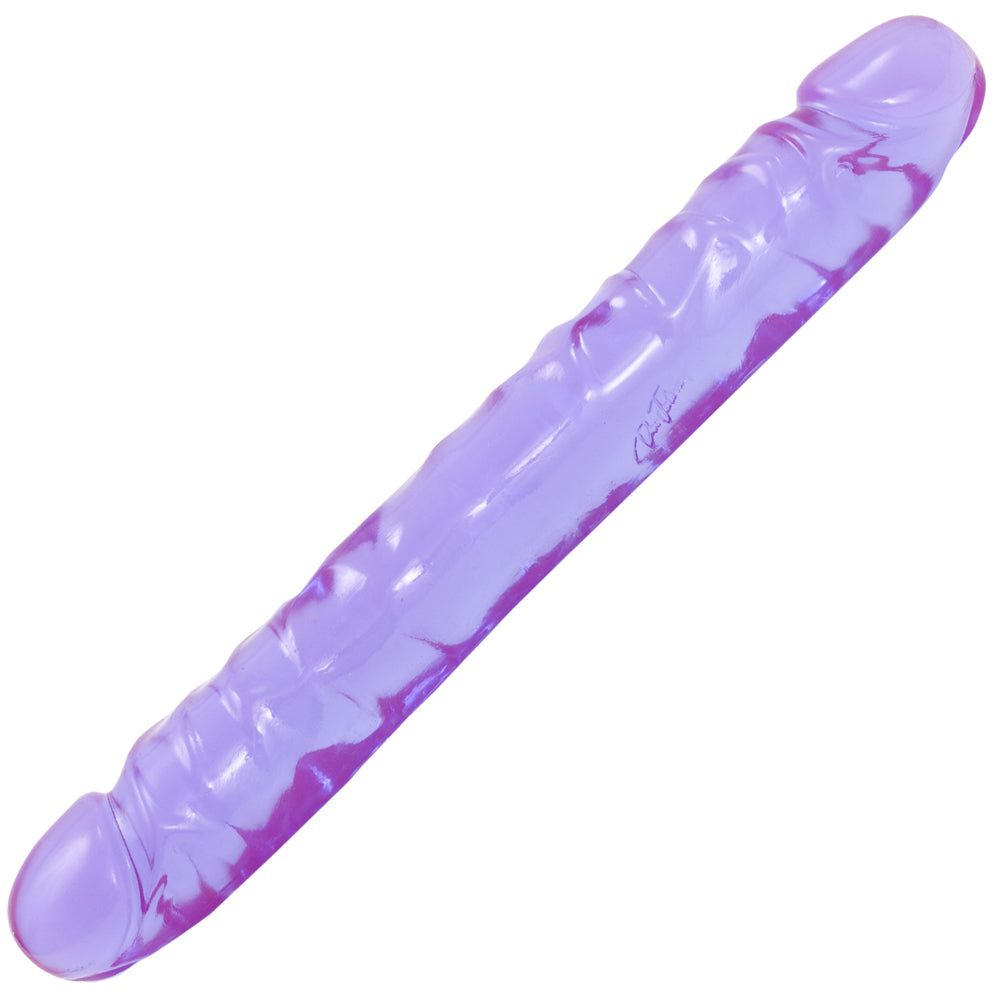 Jr. Double Dong Purple Jellie 12" | 782421787714 | Available at EroticWarehouse.com