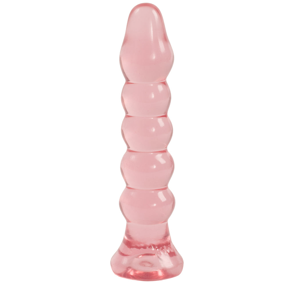 Crystal Jellies - Anal Plug Pink | 782421865016 | Available at EroticWarehouse.com
