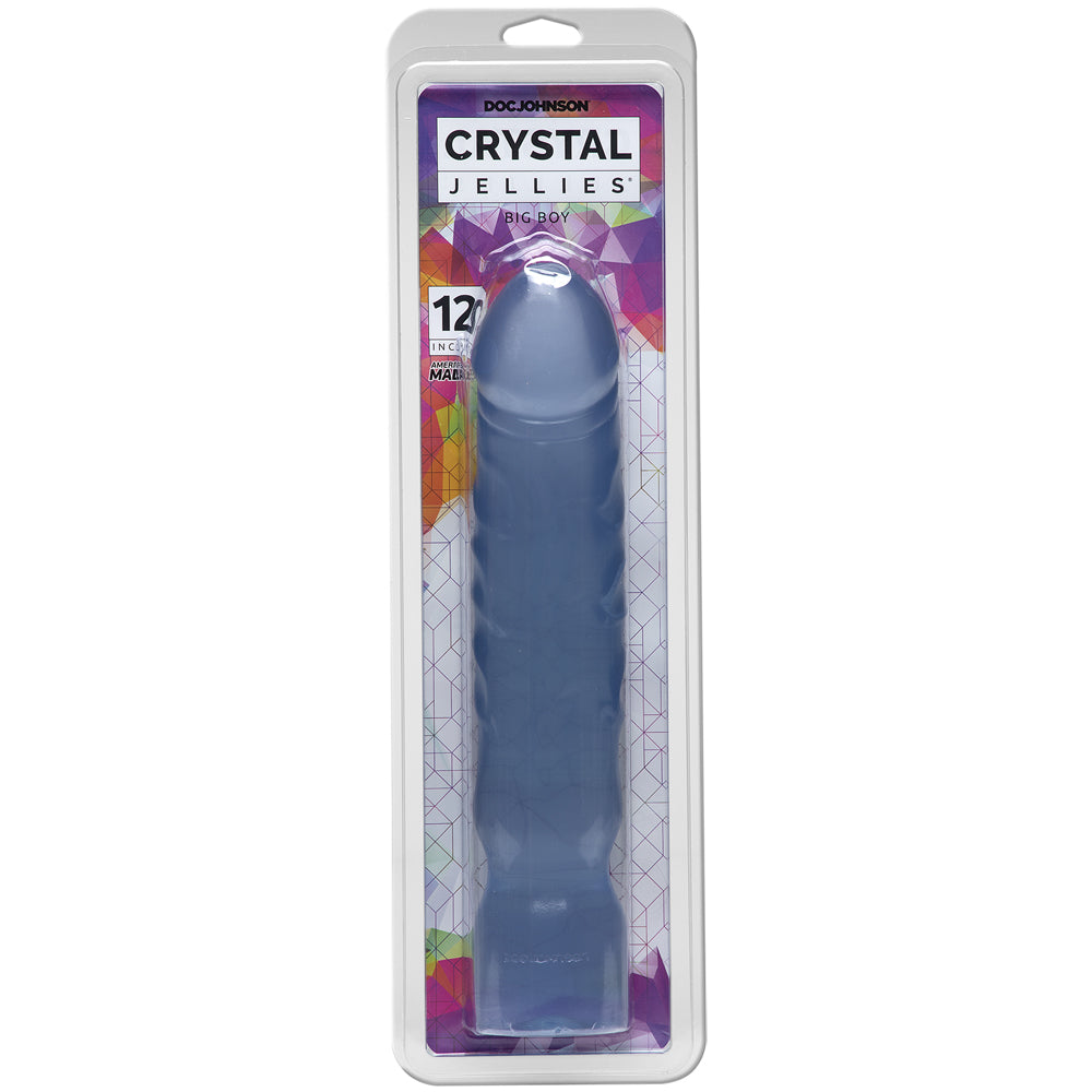 Crystal Jellies - 12" Big Boy Clear | 782421905415 | Available at EroticWarehouse.com