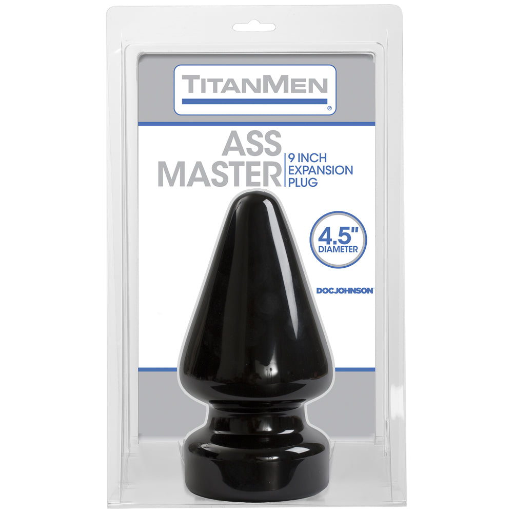 Titanmen - Ass Master - 4.5" Black | 782421911218 | Available at EroticWarehouse.com