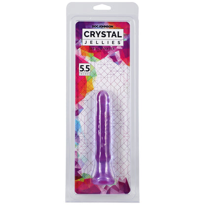 Crystal Jellies - Anal Delight - 5" Purple | 782421931216 | Available at EroticWarehouse.com