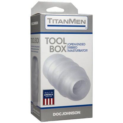 Titanmen Tool Box Clear ULTRASKYN | 782421941215 | Available at EroticWarehouse.com