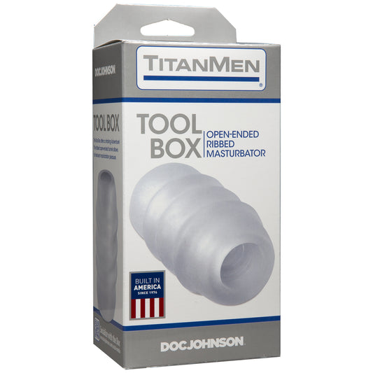Titanmen Tool Box Clear ULTRASKYN | 782421941215 | Available at EroticWarehouse.com