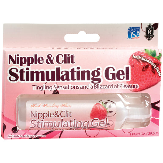 Nipple & Clit Stimulating Gel - Fresh Strawberry | 782421956110 | Available at EroticWarehouse.com