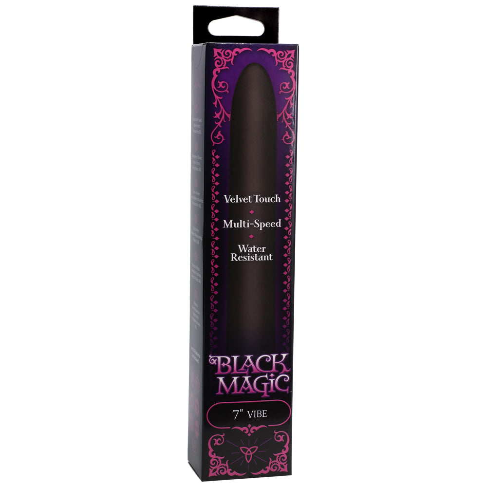 Black Magic - 7" Vibe Black | 782421970819 | Available at EroticWarehouse.com