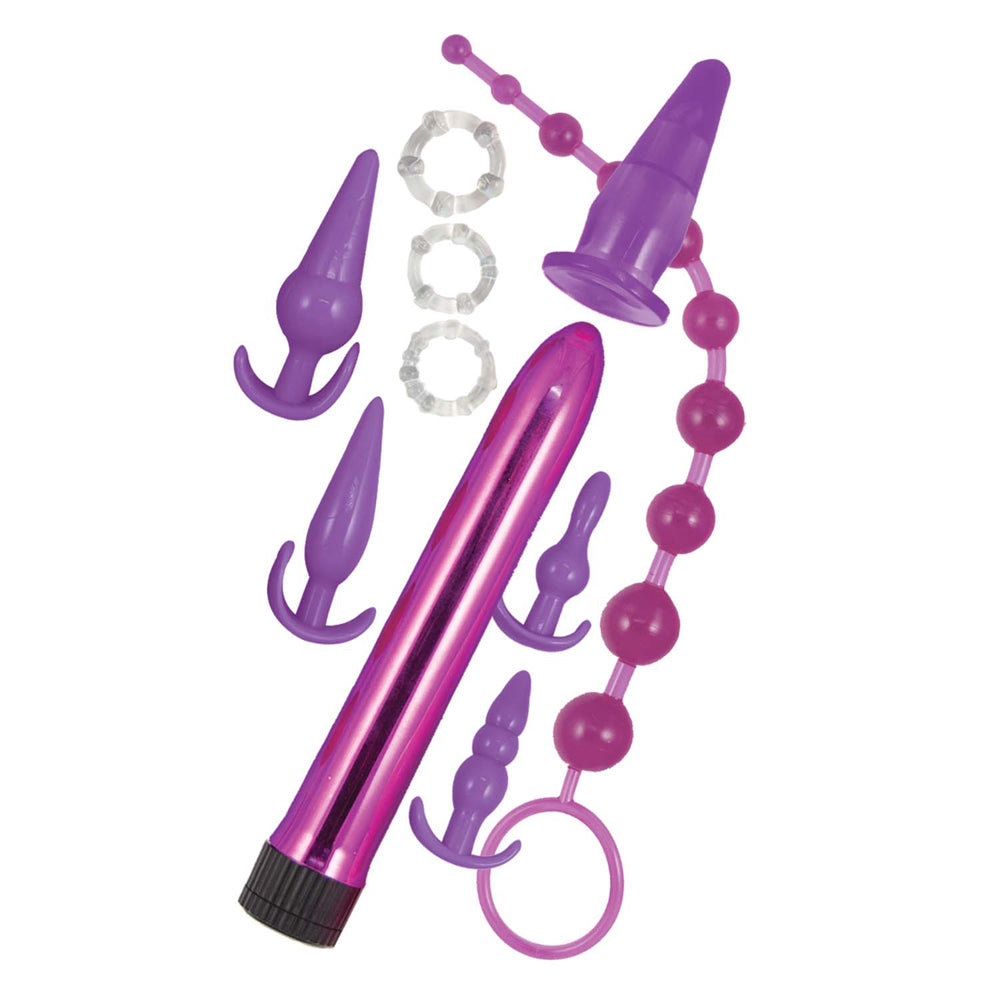 Purple Elite Collection Anal Play Kit Purple | 782631031201 | Available at EroticWarehouse.com