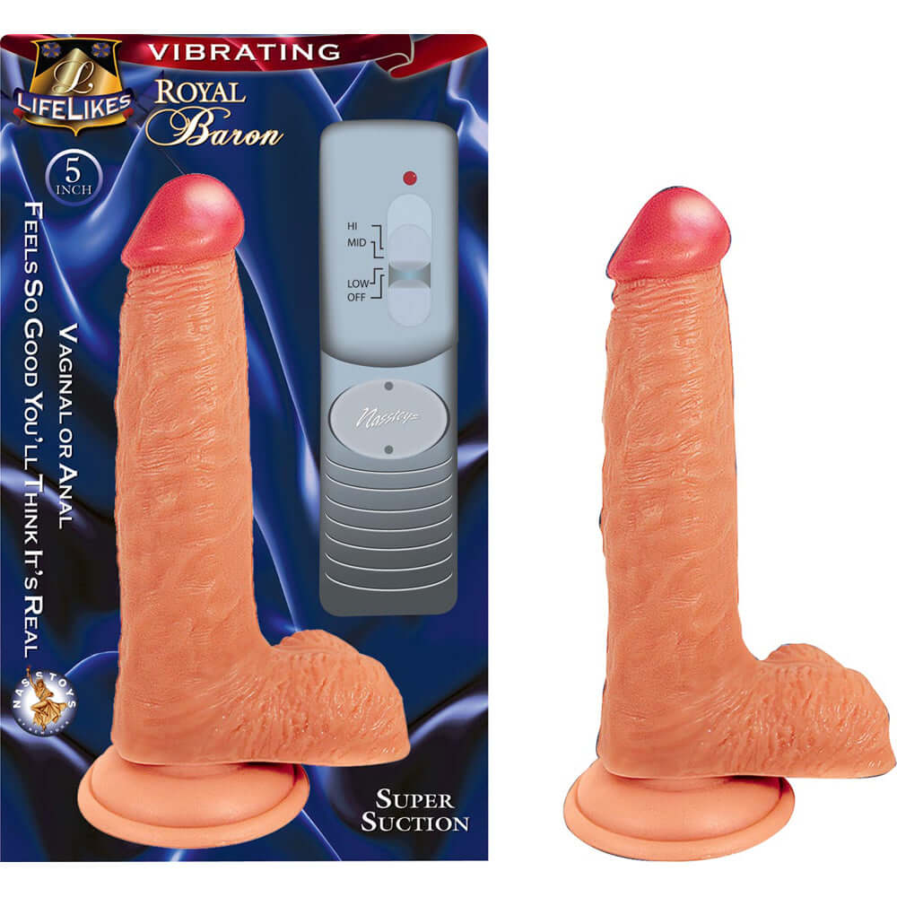 Lifelikes Vibrating Royal Baron | 782631201314 | Available at EroticWarehouse.com