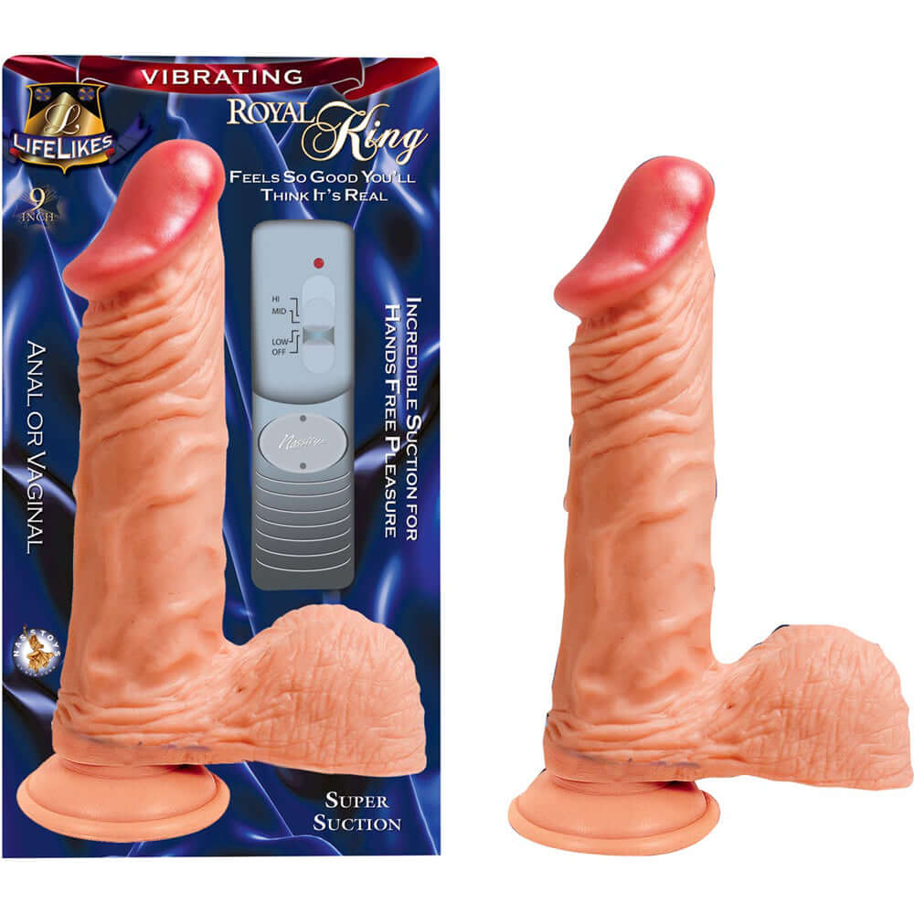 Lifelikes Vibrating Royal King | 782631201352 | Available at EroticWarehouse.com