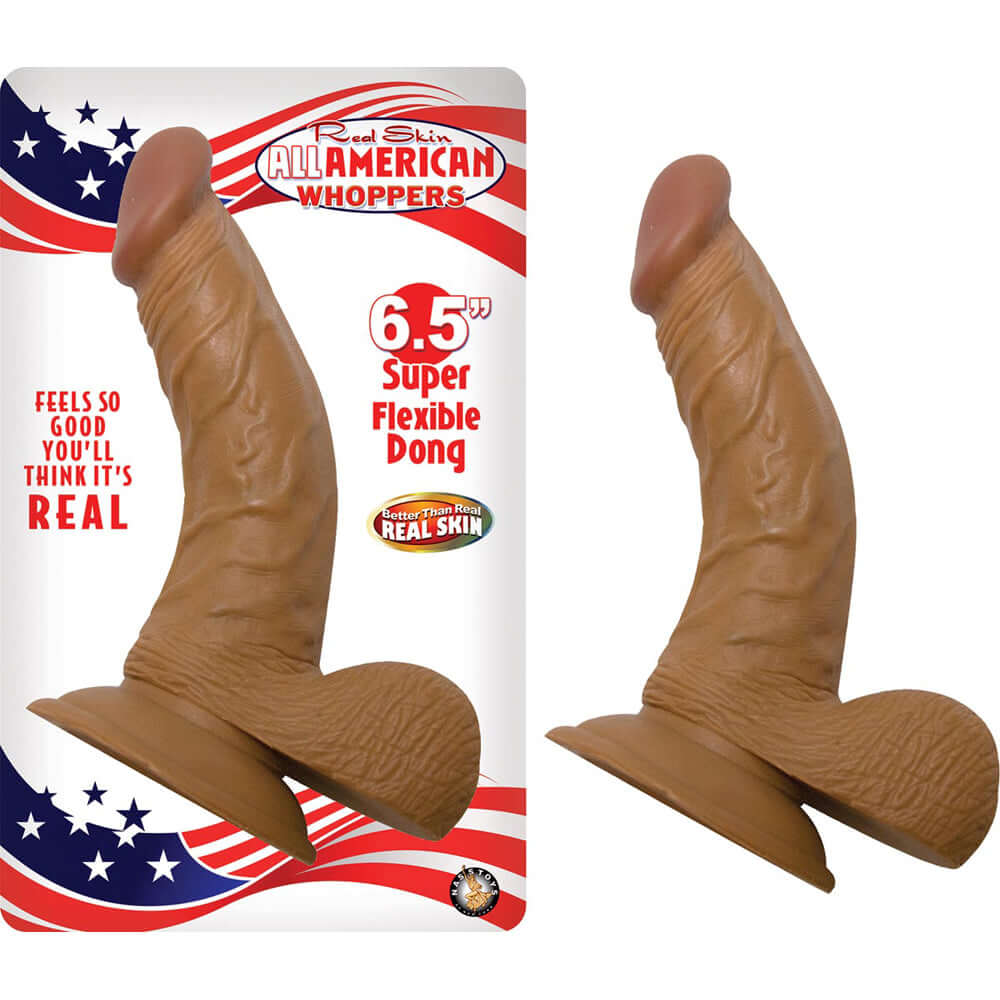 Latin American Whoppers 6.5" Dong With Balls Latin | 782631230307 | Available at EroticWarehouse.com